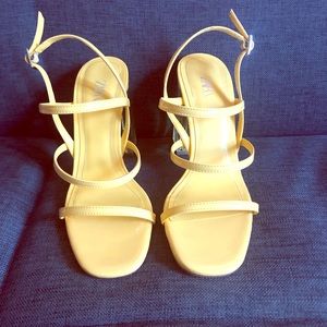 Zara Block Heel Sandals